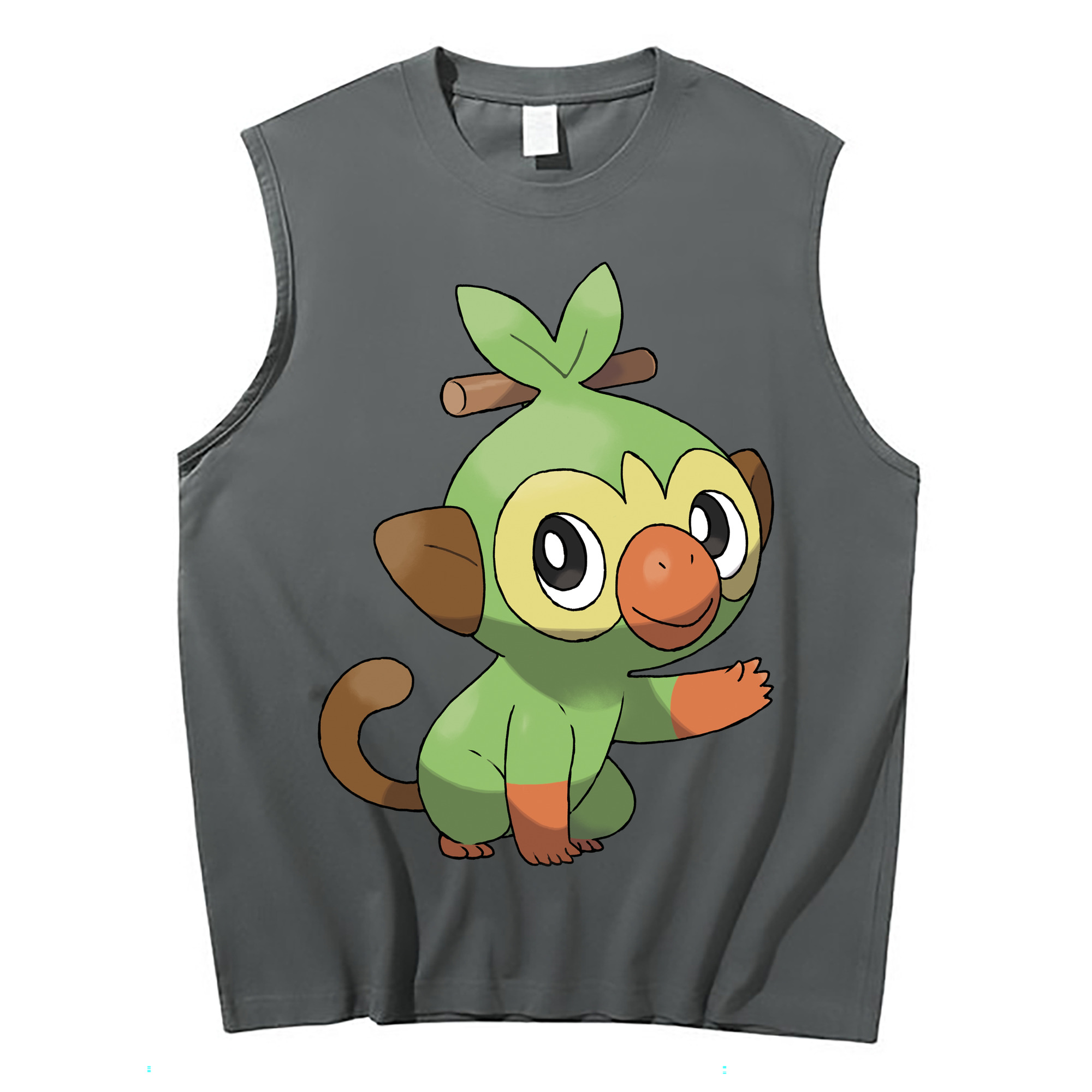 （画像用） ポケットモンスター Pokémon コットン100％タンクトップ（フロントプリント）